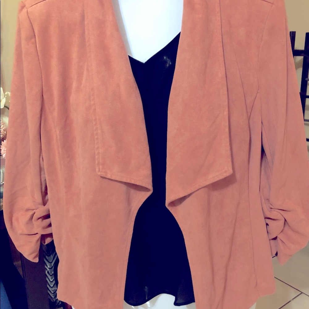 Preloved Suede Blazer